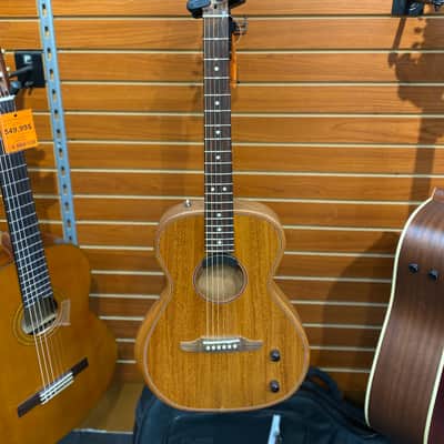 Fender Highway Series Parlor Mahogany Top - All Mahogany image 1