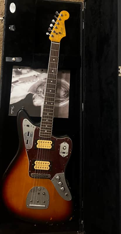 Fender Kurt Cobain Road Worn Jaguar 2011- 3-Color Sunburst image 1