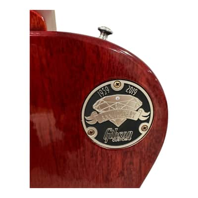 2019 Gibson Custom Shop 60th Anniversary ’59 Les Paul – Heritage Cherry Sunburst – Lifton Case image 8