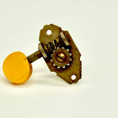 Vintage 1930's Grover Open Back Single Treble Side Guitar Tuning Key-Pre -War-Martin-Gibson image 7