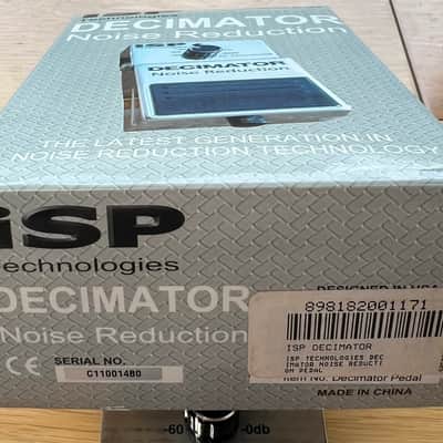 ISP Technologies Decimator Noise Reduction Pedal 2012 - Silver image 6