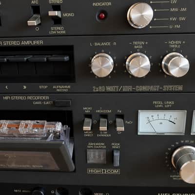 Telefunken HiFi Studio 1 Vintage Boombox Cassette & Radio Player – Fully Working, Retro Collectible, Manual Included Tested image 5