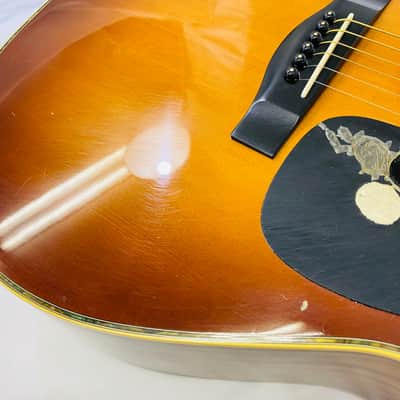 YAMAHA LL-6JS Acoustic guitar with single-ply top image 9