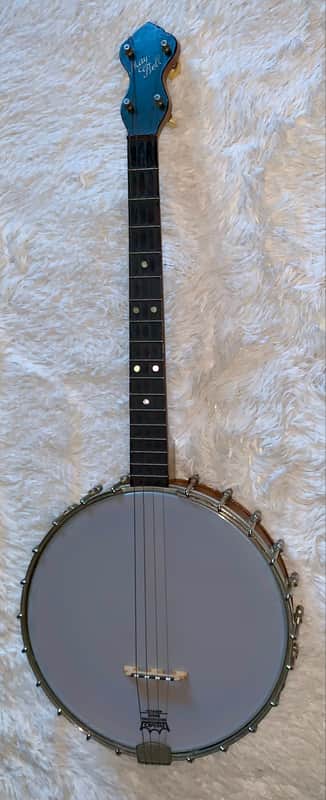 Vintage old may bell banjo  4 string  made in the usa image 1