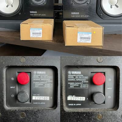 Yamaha NS-10M's w/ReCoil Pads & Spare Tweeters image 2