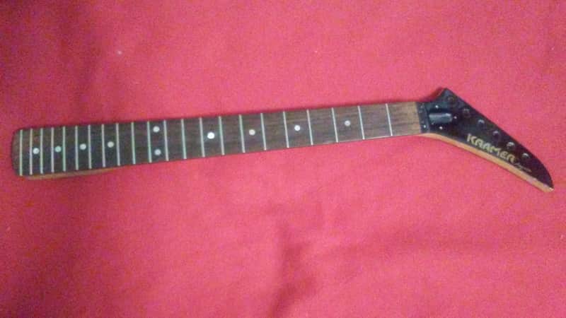 Kramer Block Logo Rosewood Pointy Neck image 1