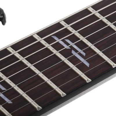 Schecter Omen Elite-7 Multiscale Black Cherry Burst image 14