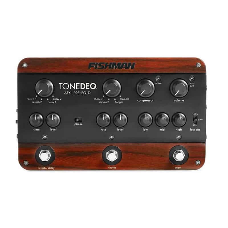 Fishman ToneDEQ Acoustic MULTI-EFFECTS | PREAMP | EQUALIZER | DI image 1