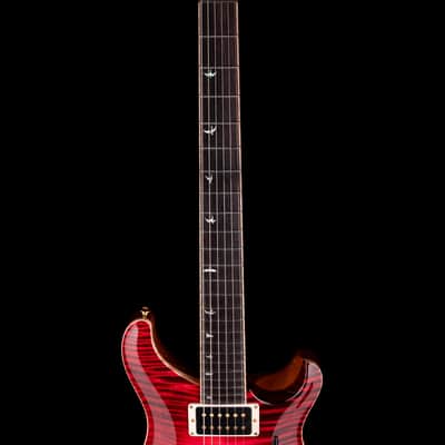 PRS Private Stock Custom 24 Semi-Hollow Piezo Blood Red Glow With Case image 8