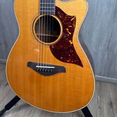 Yamaha AC3R A-Series Concert Acoustic/Electric Guitar 2010s - Natural with Rosewood Back and Sides image 2