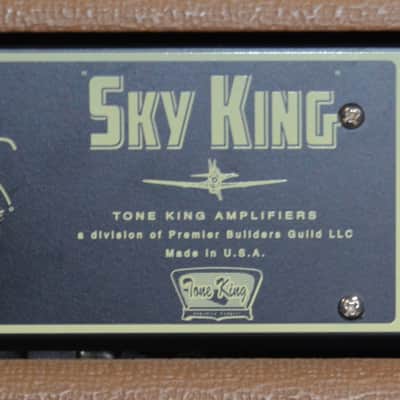 Tone King Sky King Guitar Combo Amplifier w/ FT Switch & Dust Cover – Used image 12
