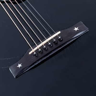 1997 Gibson Chet Atkins SST Ebony Acoustic Electric Steel String Guitar w/ Case image 8