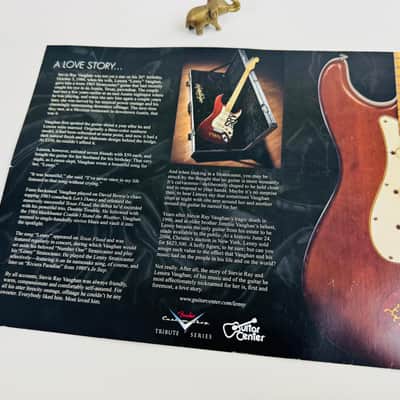 Fender Custom Shop Stevie Ray Vaughan “Lenny” Stratocaster Brochure 2007 image 3