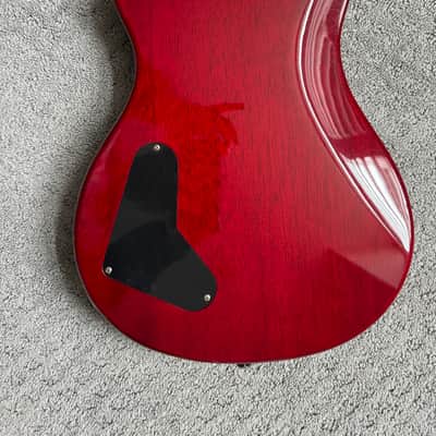 PRS Santana SE vintage cherry w/ Kent Armstrong P-90 and original Hambuckers image 5