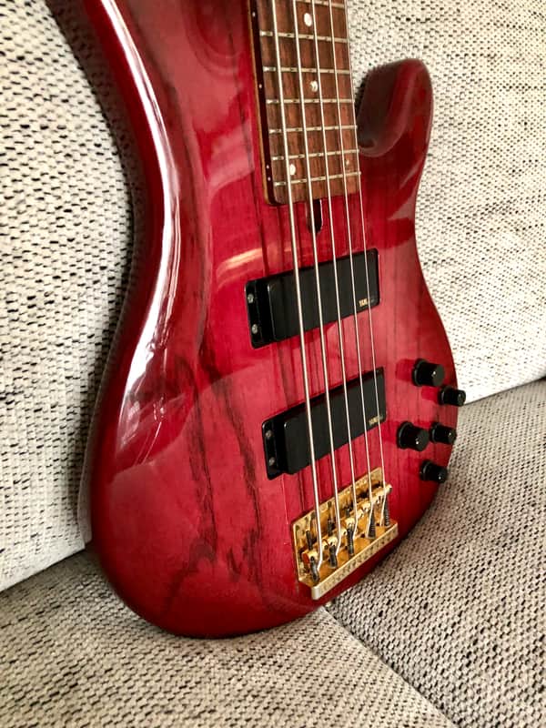 Yamaha TRB-5II 1998 Magenta Burst | Reverb