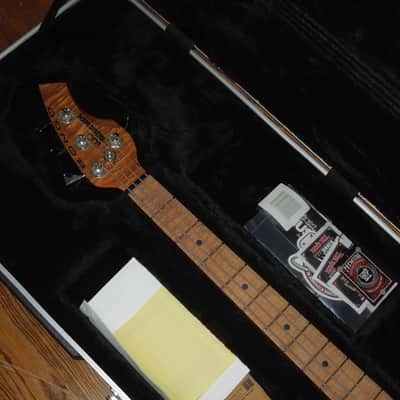 MusicMan Bongo 4 Bass | PDN Neptune Blue Roasted Neck Ltd Edition image 10
