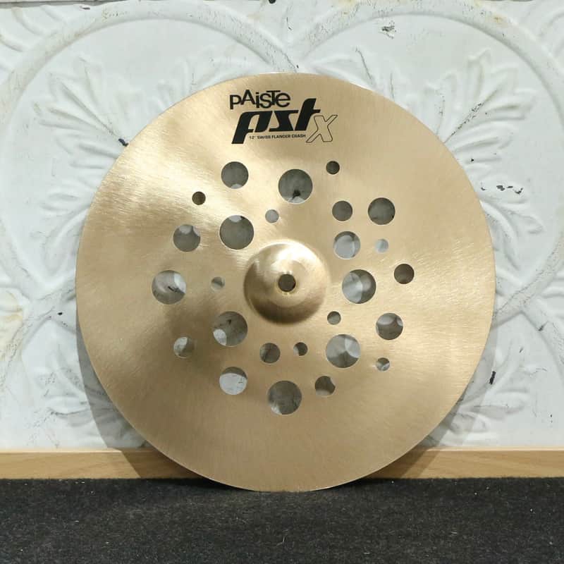 Paiste PSTX Swiss Flanger Crash Cymbal 12in image 1