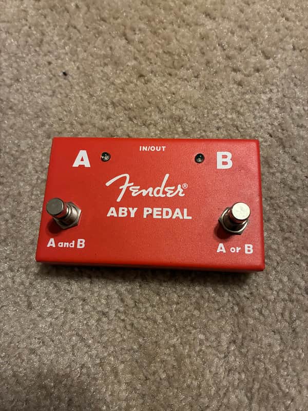 Fender 2-Switch ABY 2010s - Red image 1