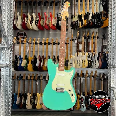 Fender   Player Duo Sonic Sea Foam Green Bag image 2