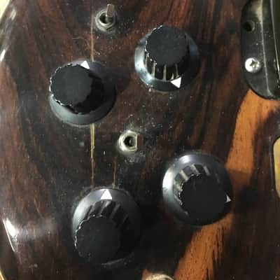Alembic Stanley Clarke Artist Bass Left Handed 1987 Mahogany image 4