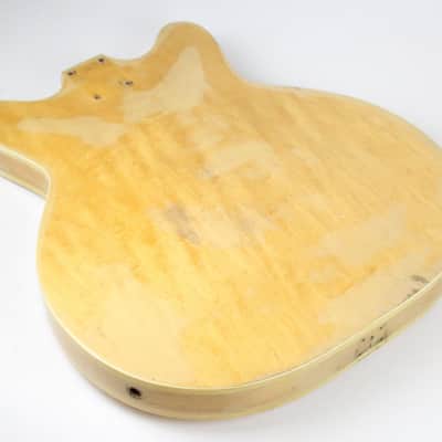 1967 Vintage Fender Coronado II XII Natural Maple ~Honest Killer RELIC~ BODY USA 1960s Early-CBS image 11