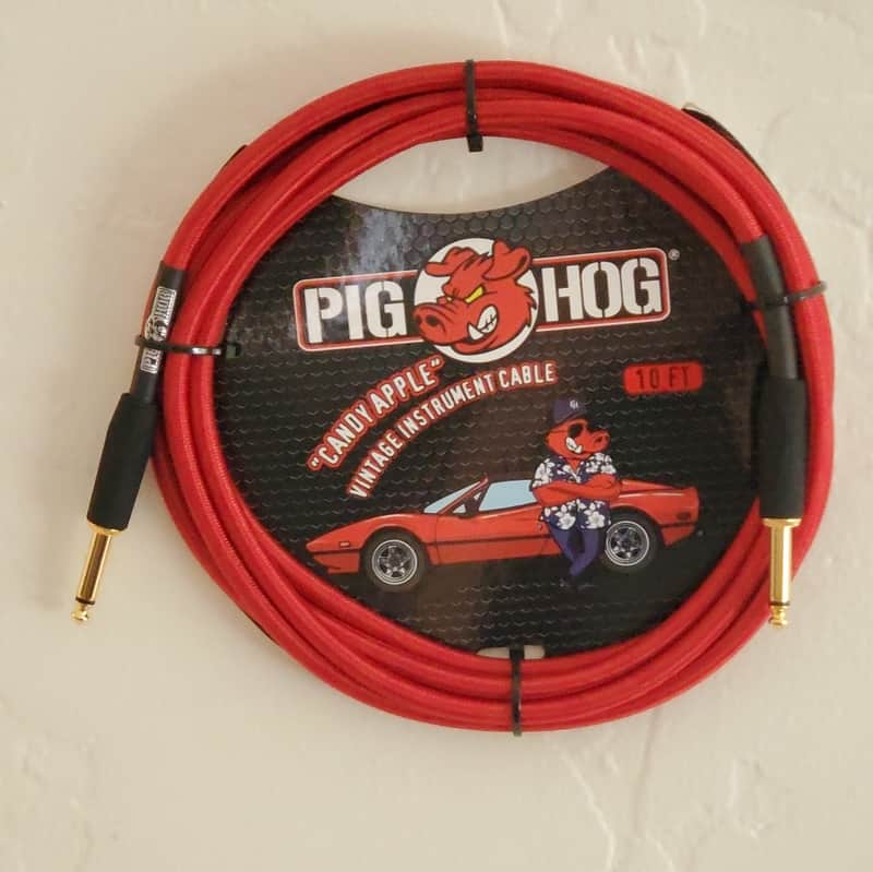 Pig Hog PCH10CA Woven Instrument cable image 1