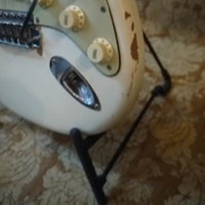 Fender Stratocaster -preowned by JIMI HENDRIX -1963 Olympic White image 7
