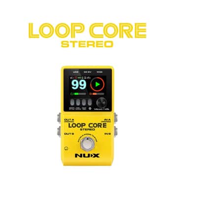Newest! NuX stompbox MKII Loop Core Stereo Core deluxe Looper pedal (color LCD display) image 1