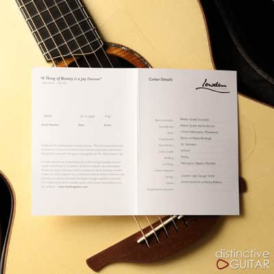 Lowden F-50 - Master Grade Cocobolo with Alpine Spruce Soundboard image 13