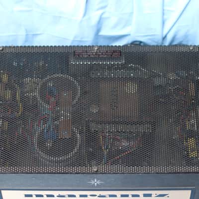 Marantz 240 power amplifier made in USA black panel - black image 3