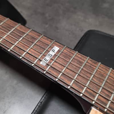ESP Custom Shop Climax 1 of 100 Ever Made! AAA Flame 10 Top Singlecut Electric Guitar HH Piezo Special Limited Edition image 3
