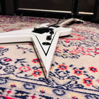 2008 Dean SplitTail Floyd Zakk Wylde w/ OHSC - Limited Edition - Classic White w/ Pinstripe image 14
