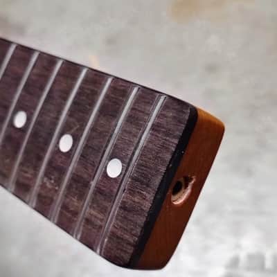 Roasted Maple Tele Neck fits fender Telecaster body 21 frets 60s style image 5