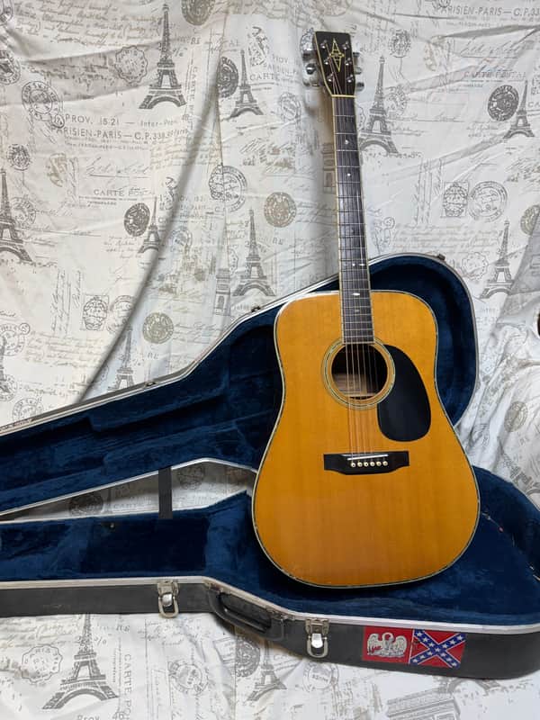 1977 Alvarez 5044 Dreadnaught Acoustic Beautiful Brazilian Rosewood Back & Sides Spruce Top D-35 D35 image 1