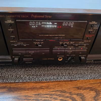Optimus SCT-55 dual bay cassette deck Late 1990s - Black image 13