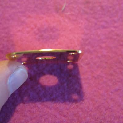 vintage Gibson NOS Les Paul Custom jack plate gold artist image 3