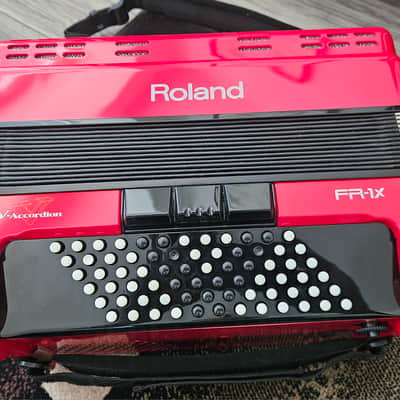 Roland FR-1X-RD V-Accordion 2010s - Red image 2