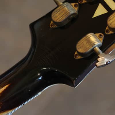 1936 Gibson Super 400 Hollow-Body Archtop Electric Guitar Sunburst + OHSC image 18