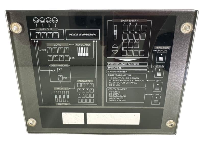 Roland A-90 Cover for Expansion Board and LED Screen (Screws included) image 1