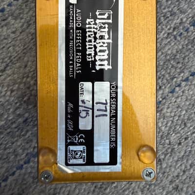 Blackout Effectors Mantra Overdrive — Gold — 2015 image 2