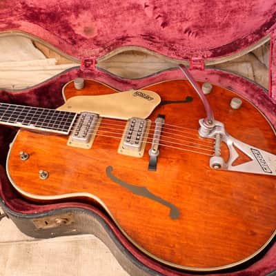 Gretsch 6122 Chet Atkins Country Gentleman  1960 Natural Walnut Stain image 12