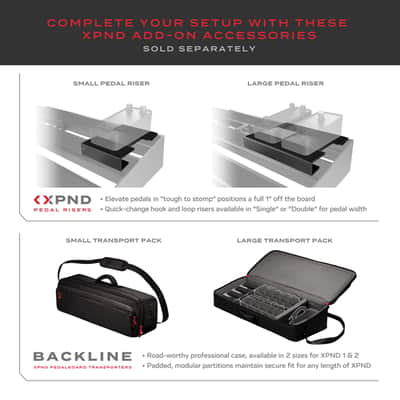 D'Addario PW-XPNDPB-02 Pedalboard - Pedalboard for Guitars image 4