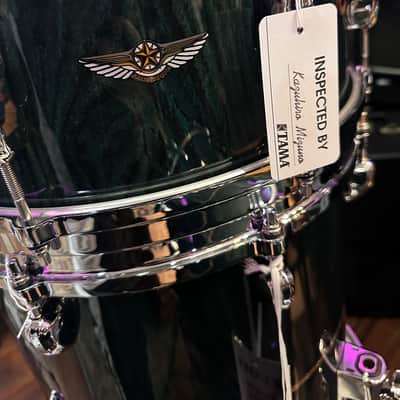 Tama Star 7Piece Shell Pack Bubinga Drum Set - Dark Green Cordia image 8