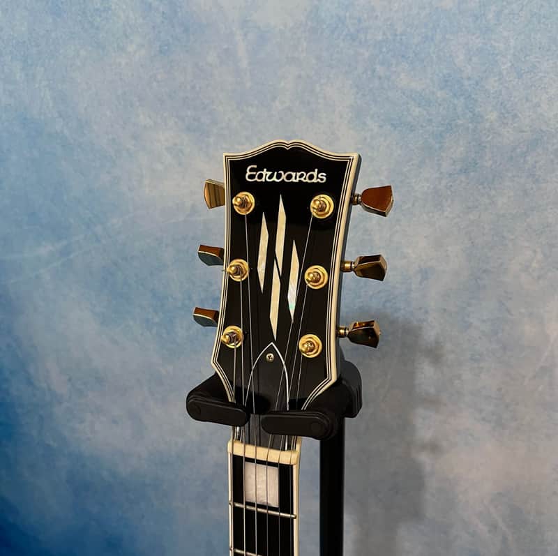 NEW* Edwards by ESP E-LP-CTM/P Black Les Paul Custom P-90 | Reverb