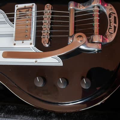 Eastwood Airline Map Baritone DLX Left-Handed lefty image 3
