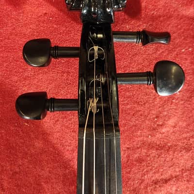 Cecilio HVPV-30 Electric Violin - Black-New Strings-Pick Up Works Great image 2