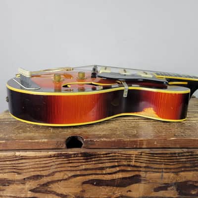 1962 Guild X-350 Stratford - Sunburst With OHSC image 9