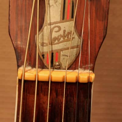 Vintage 1967 Levin (Martin) LN26 Goliath Made in Sweden Sunburst Acoustic Guitar image 15