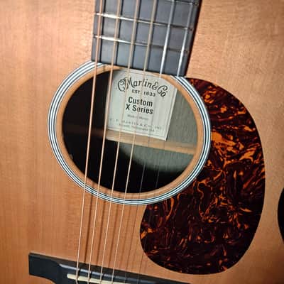 Martin Custom X Series - Natural Solid Top Acoustic/Electric Guitar image 2