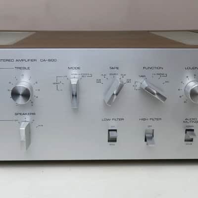 YAMAHA CA-600 INTEGRATED AMPLIFIER ( AMP ) FULLY SERVICED RECAPPED image 1